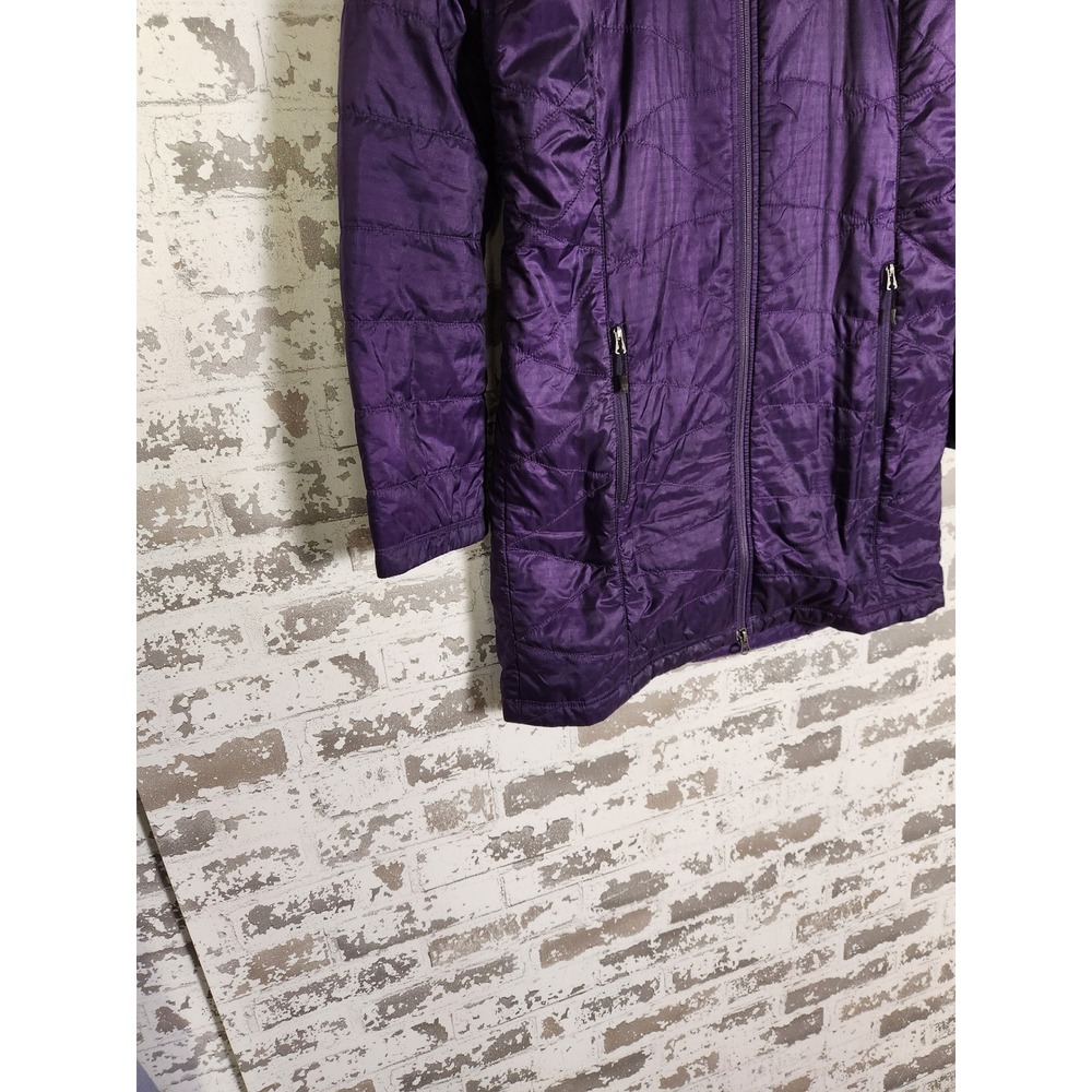 Columbia Omni Heat Insulated Hooded Parka Jacket Purple Women's XS Lightweight - Picture 4 of 16